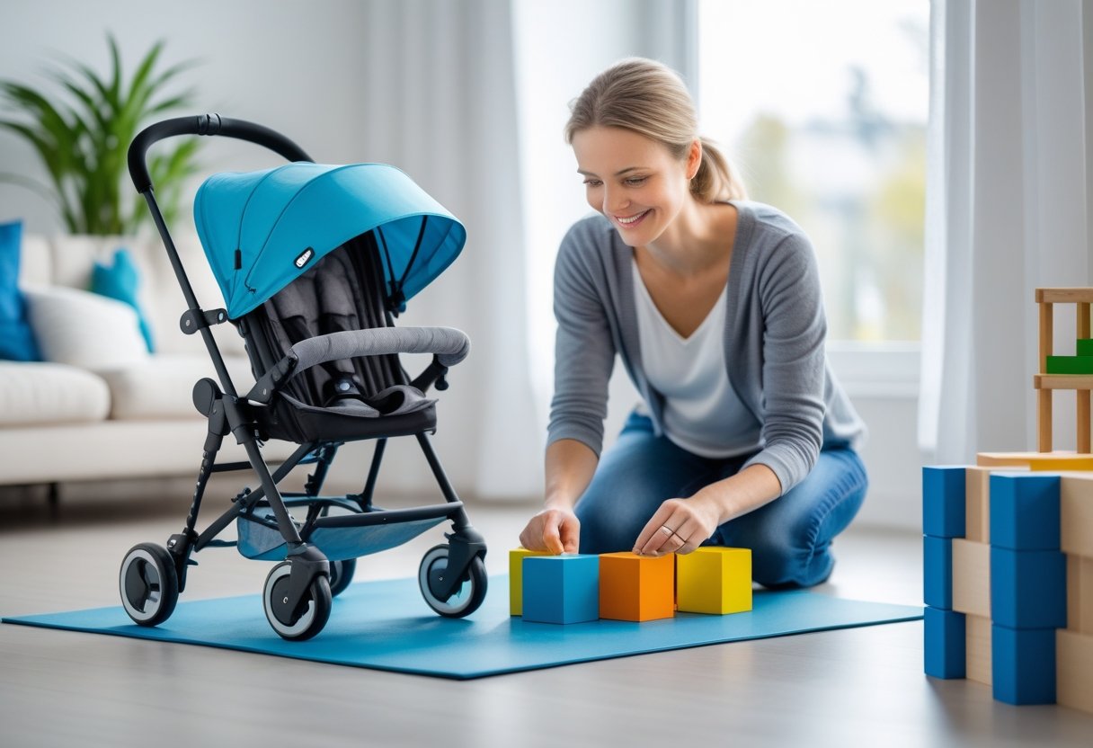 Sådan vælger du den bedste paraplyklapvogn og stabile klodser til børn